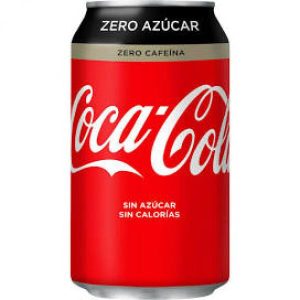CocaCola Zero Zero Lata