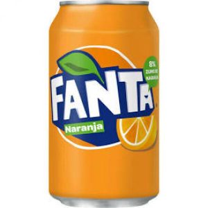 Fanta Naranja Lata