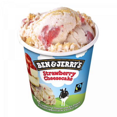Ben & Jerry’s Strawberry Cheesecake 465ml